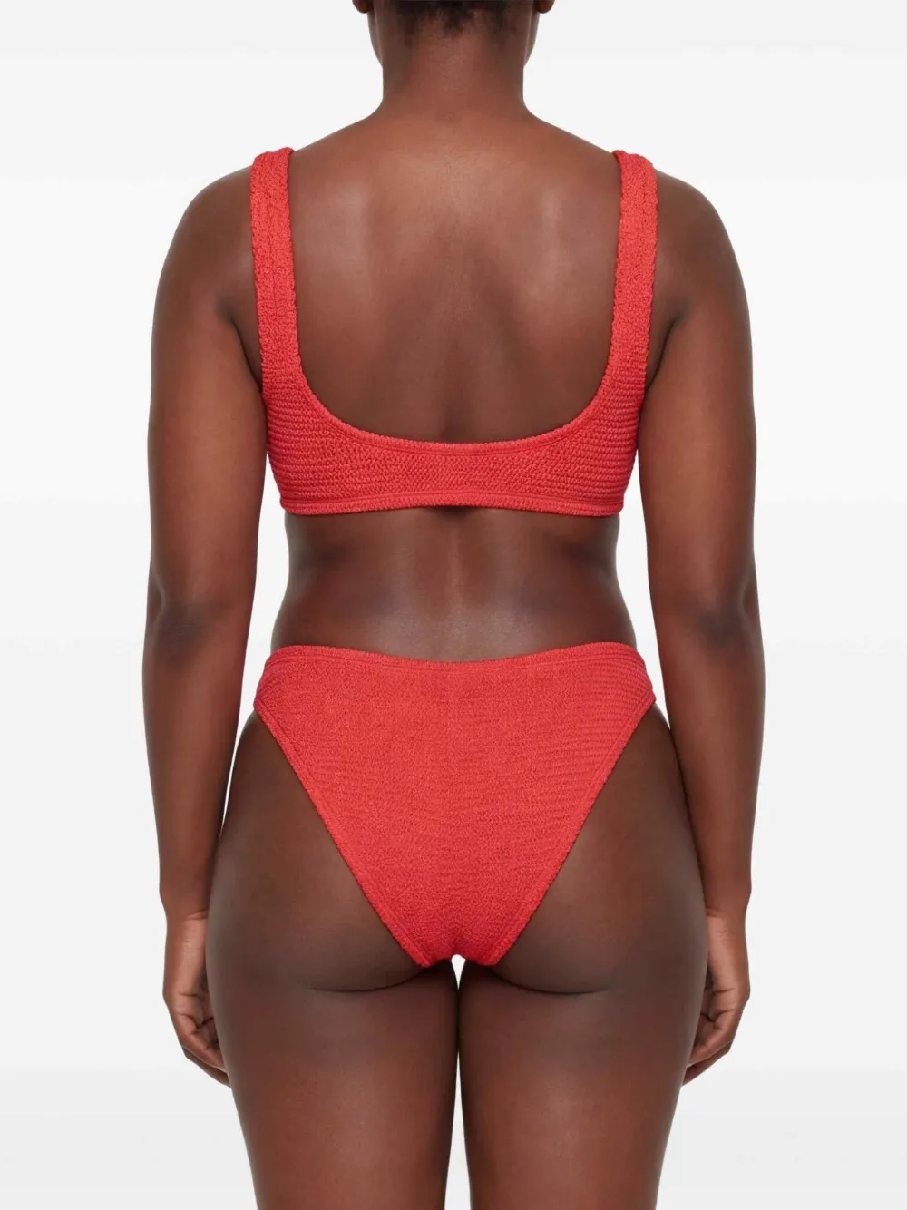 PARAMIDONNA Irina bikini met ringdetail en textuur Rood