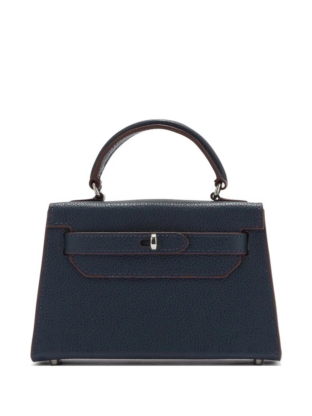 Silvian Heach Leather Cross Body Bag In Blue