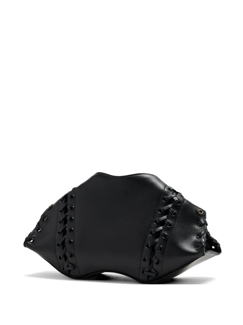 Alexander McQueen Manta clutch bag - Nero