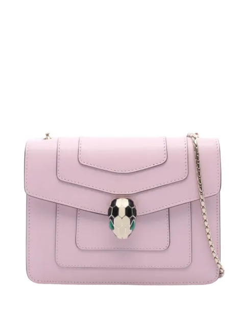 Bvlgari Pre-Owned 2010-2026 Small Leather Square Serpenti Forever Chain crossbody bag