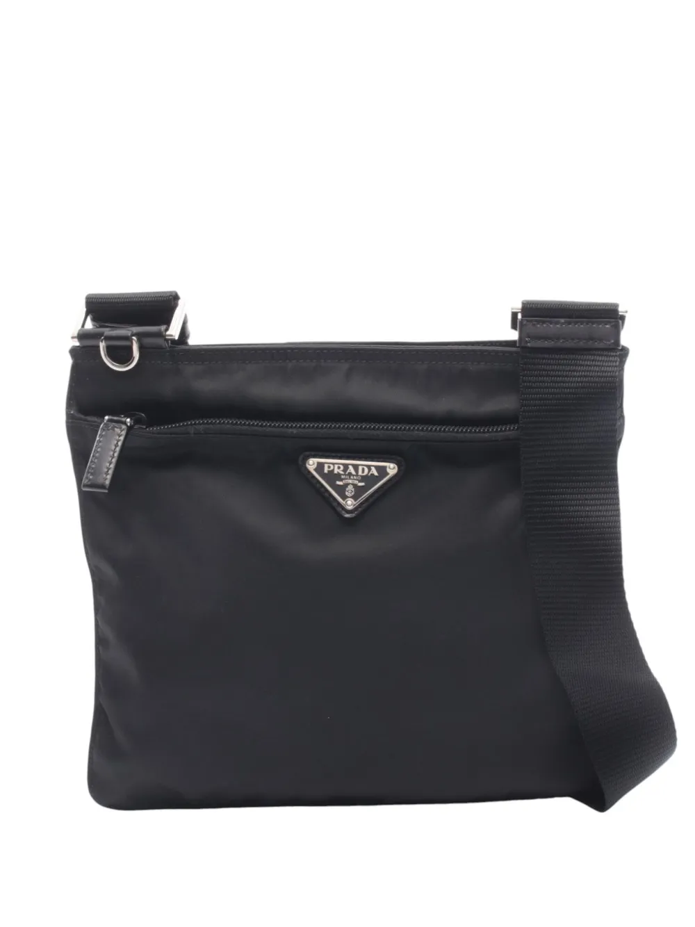 Prada Pre-Owned 2013-2026 Tessuto Crossbody Bag shoulder bag - Nero