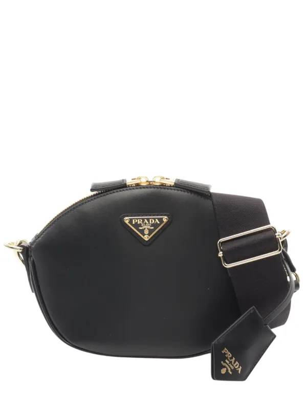 Prada Pre-owned 2013-2026 City Calf Crossbody Bag in Black