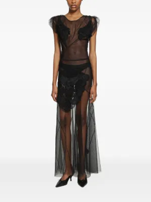 vivienne westwood evening dresses BABEYOND Art Deco Black & Gold Dress, Evening Gowns, Black / Gold, 10 main image 1