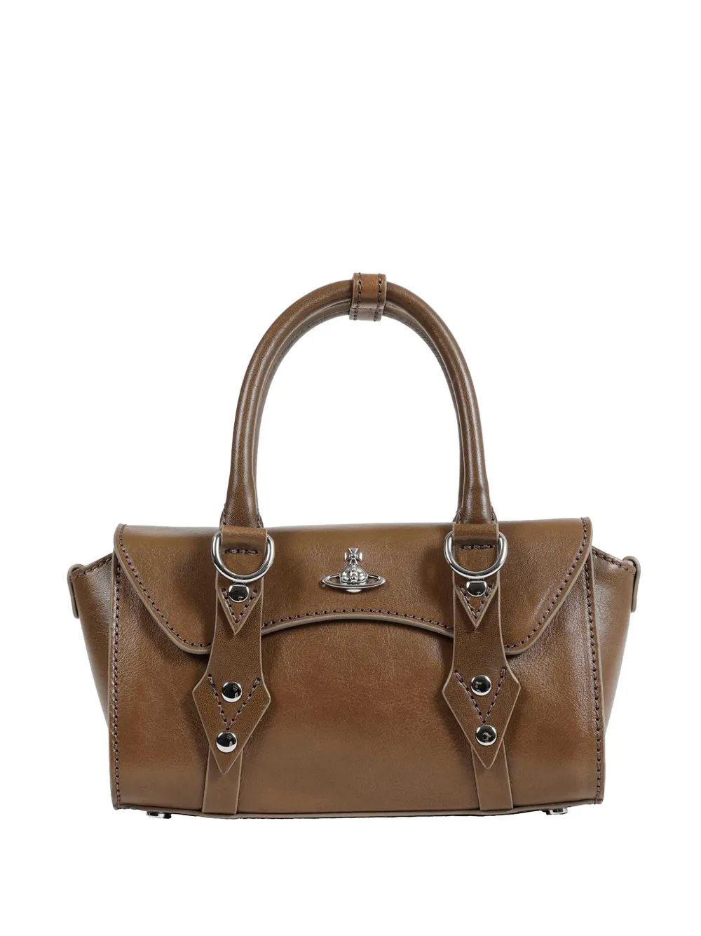 Vivienne Westwood Bettina Orb crossbody bag - Marrone