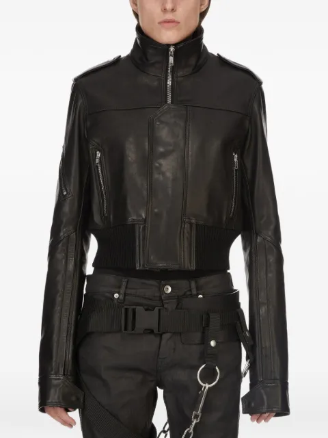 Rick Owens Temple Rev leather jacket