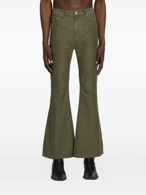 Junya Watanabe MAN flared five-pocket jeans