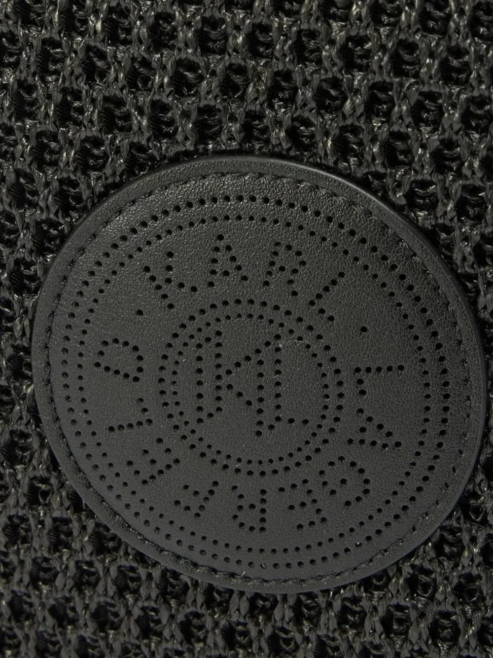 Karl Lagerfeld K Circle mesh toilettas Zwart