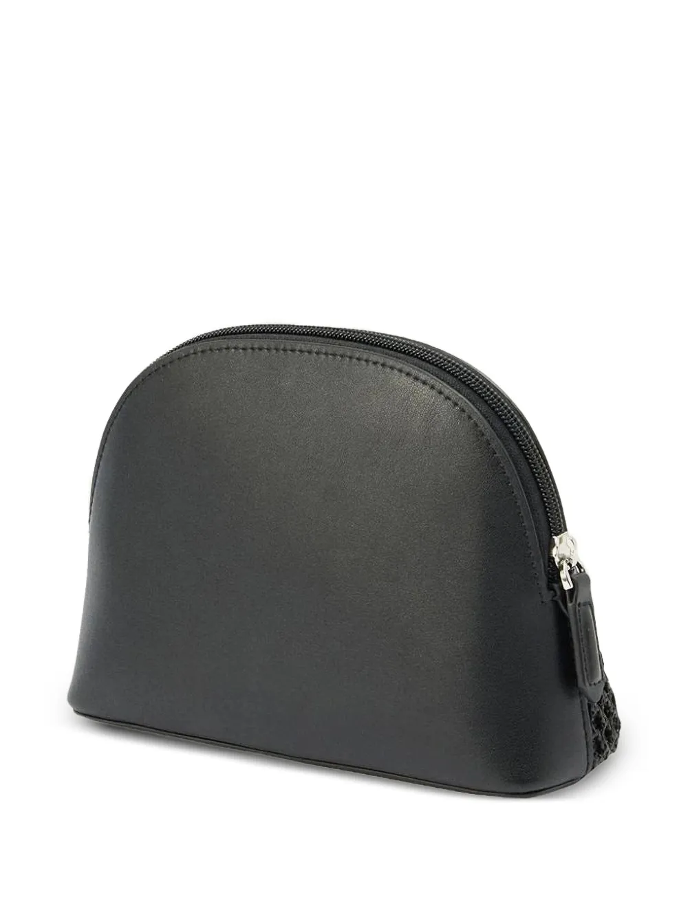 Karl Lagerfeld K Circle mesh toilettas Zwart