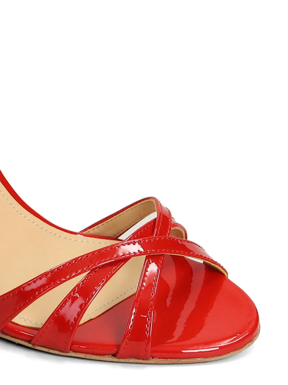 Fratelli Russo Leren sandalen Rood