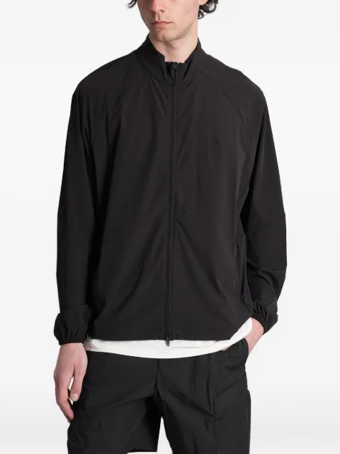 Represent logo-embroidered raglan-sleeve track jacket