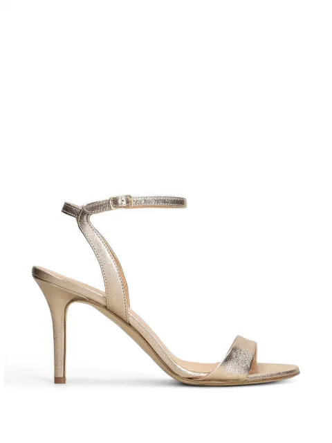The Seller metallic-effect buckle-fastening sandals