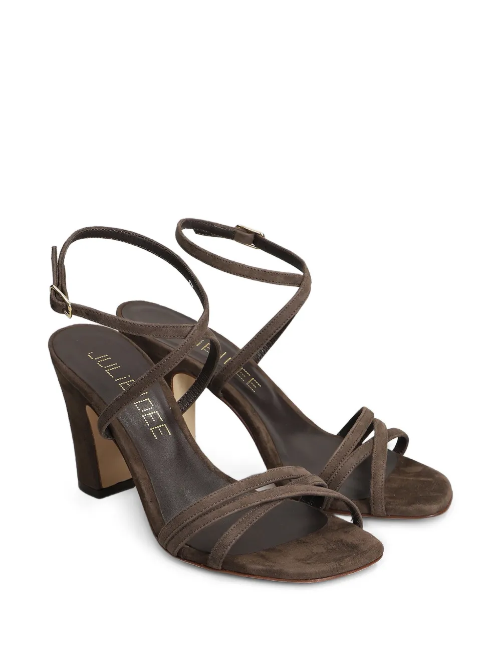 Julie Dee buckle-fastening crossover-strap sandals Bruin