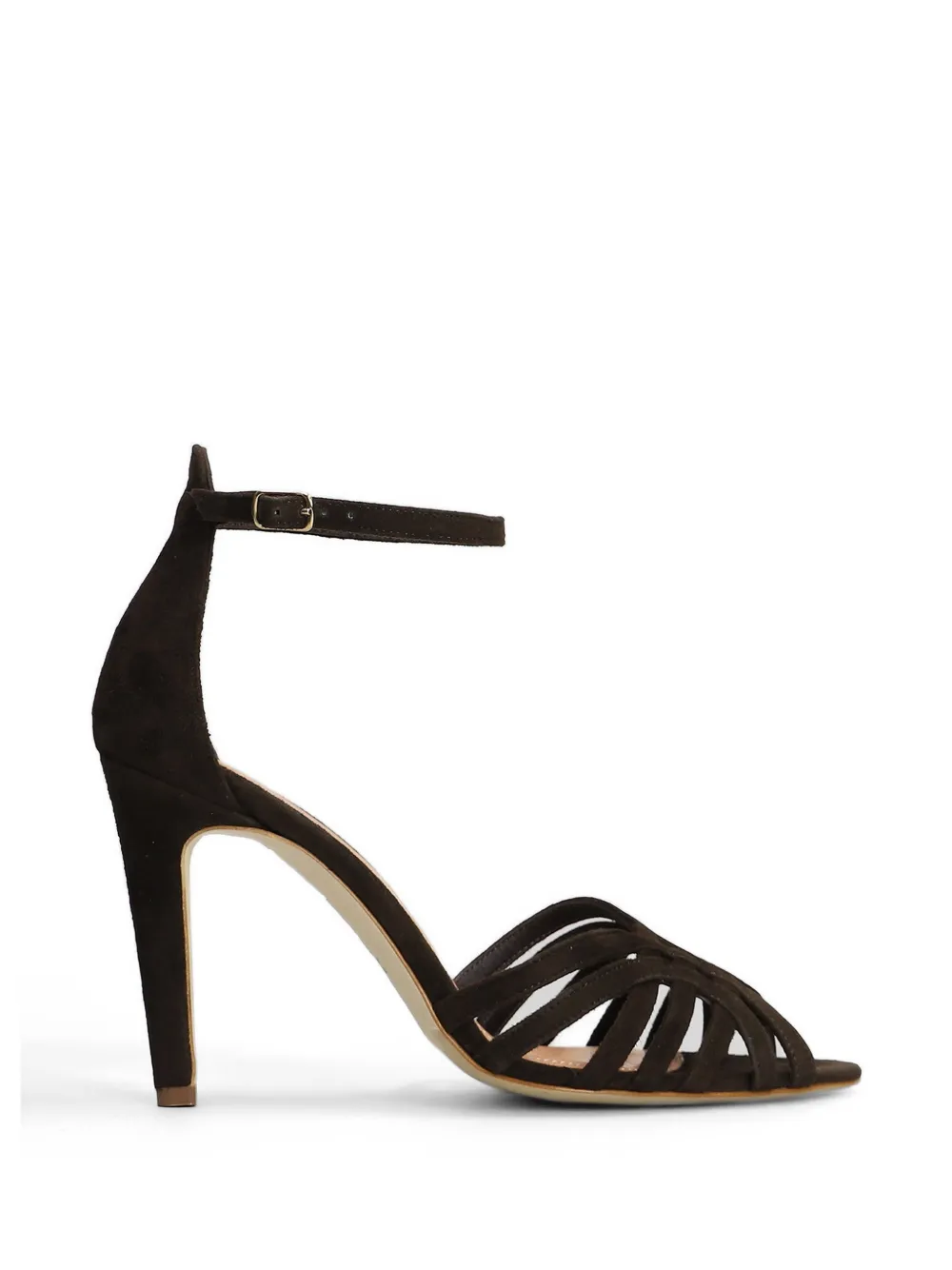 The Seller strappy cage sandals - Marrone