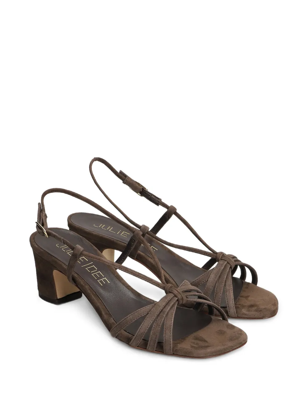 Julie Dee knotted strappy sandals Bruin