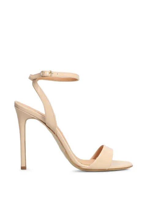 The Seller — patent-leather ankle-strap sandals