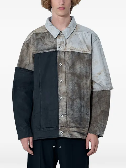 Rick Owens DRKSHDW long-sleeve buttoned overshirt