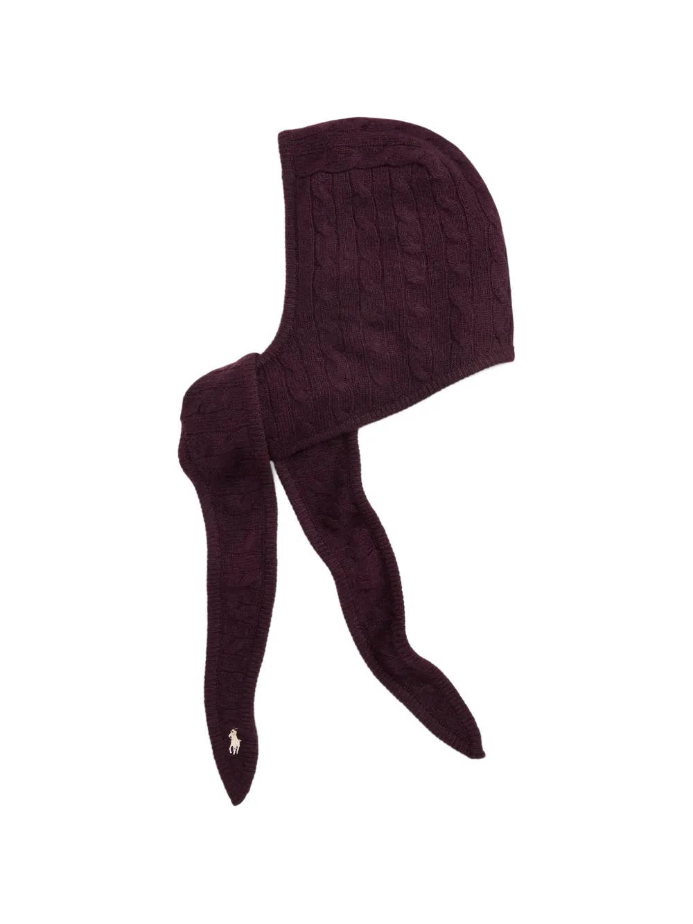 Polo Ralph Lauren Sciarpa ad anello con ricamo Pony - Rosso