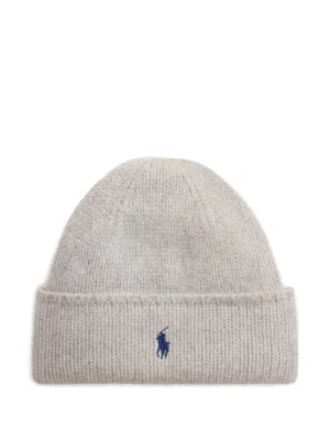 Polo Ralph Lauren ポンポン ビーニー | グレー | FARFETCH JP