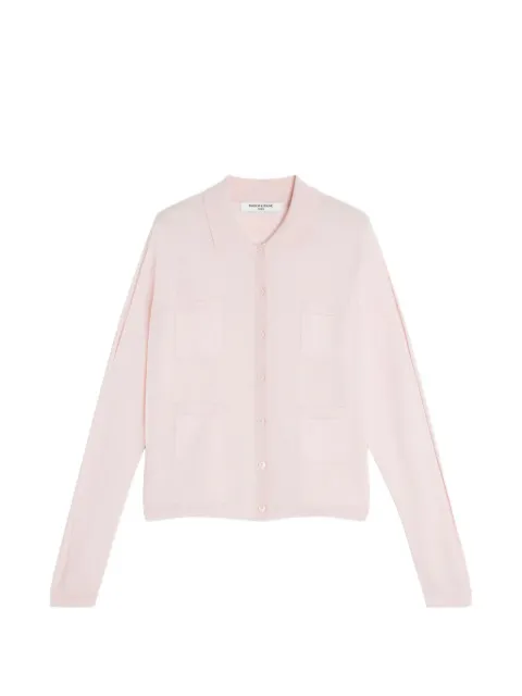 Maison Kitsuné cardigan à poche plaquée