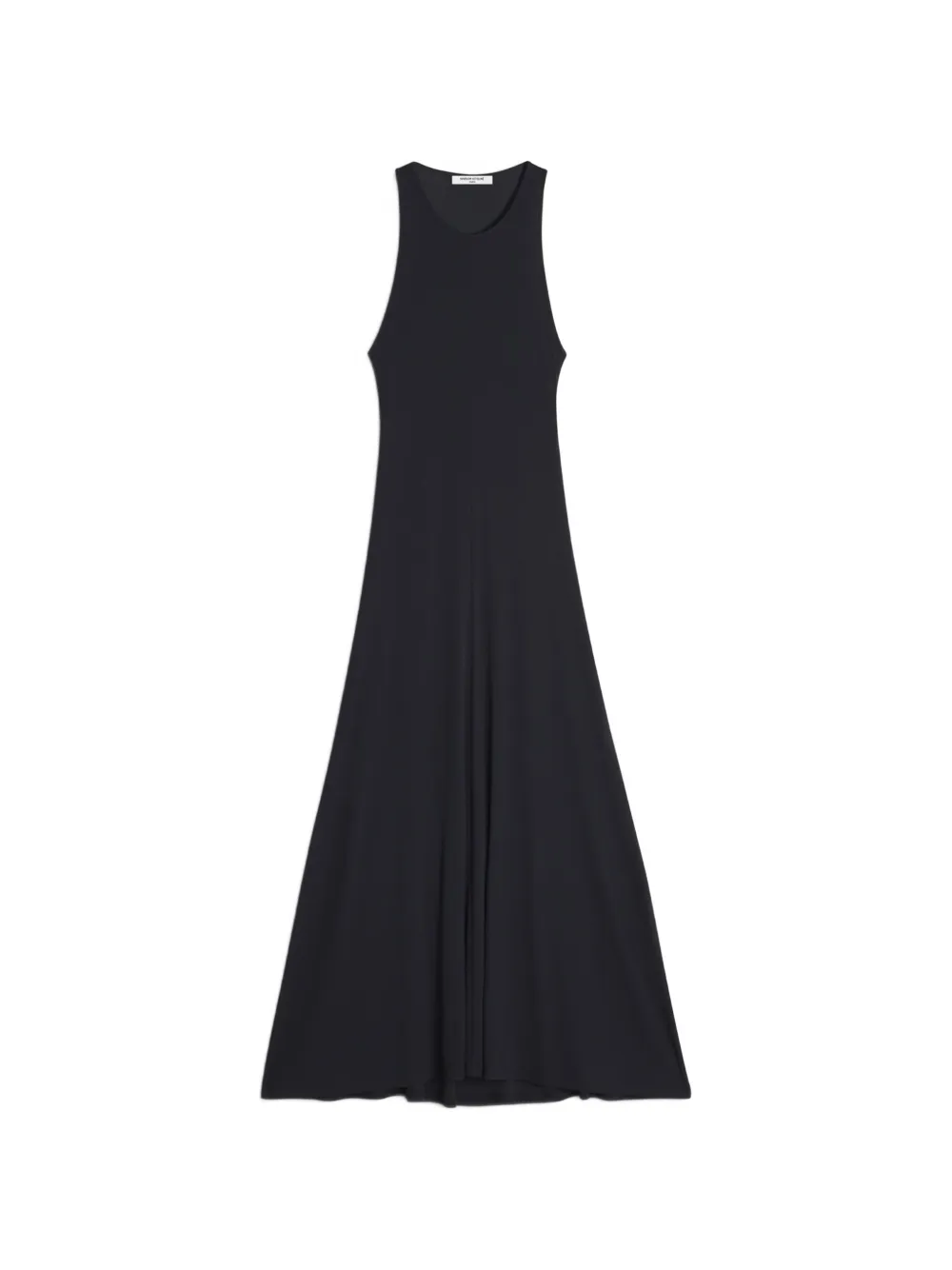 Maison Kitsuné ribbed cut-out dress - Nero
