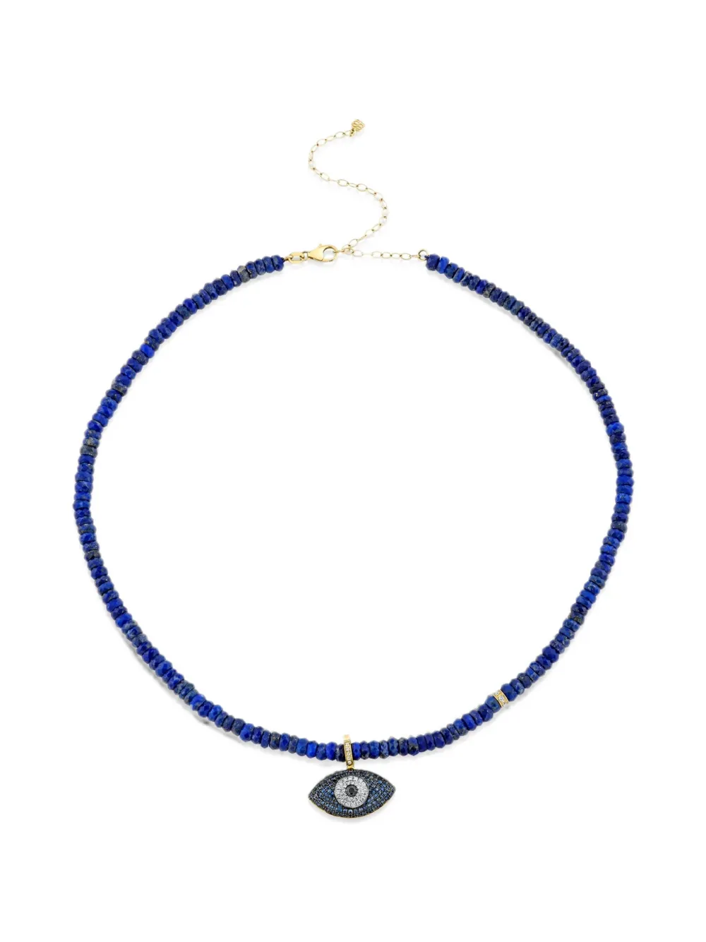 Sydney Evan Halskette mit Lapislazuli und Diamanten - Blau