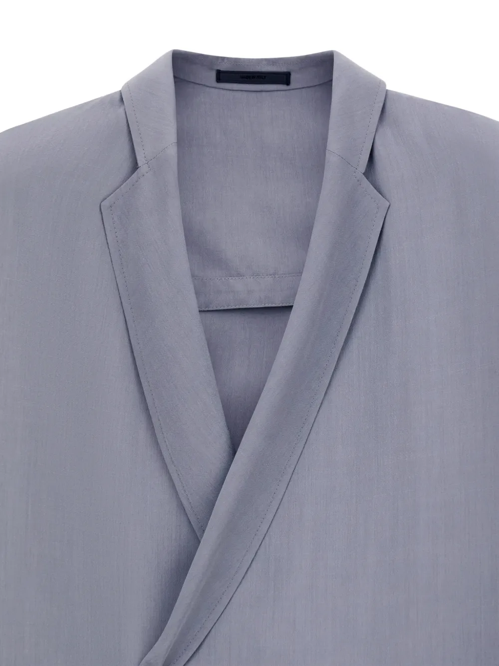 Giorgio Armani Blazer met enkele rij knopen Blauw