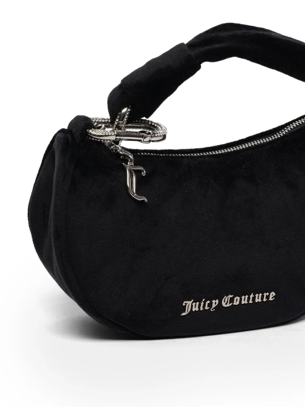 Juicy Couture Blossom shopper met ketting bedel Zwart