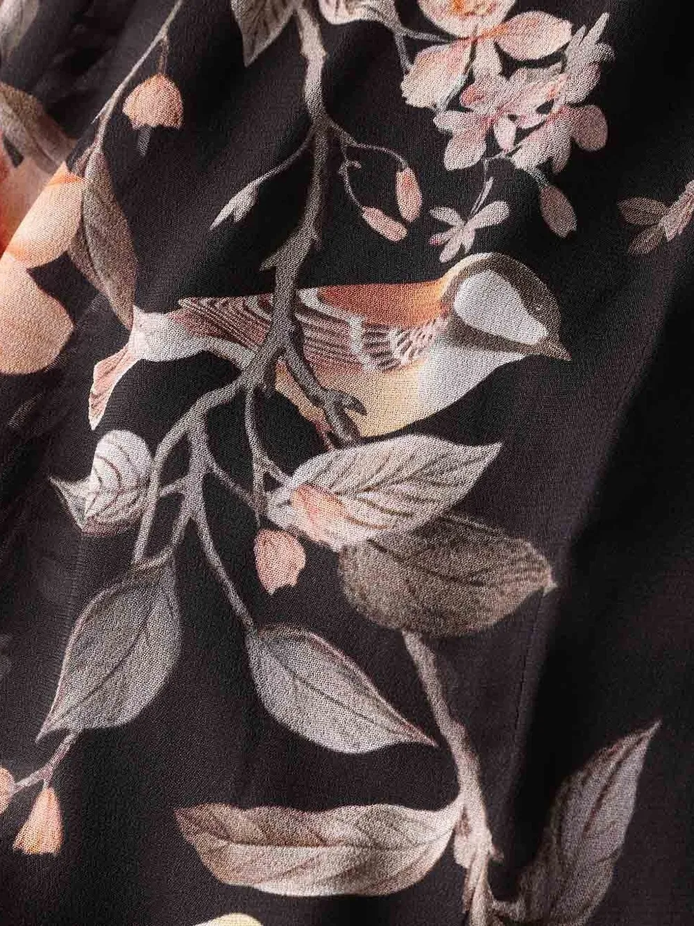 ZIMMERMANN Carousel Billow maxi-jurk Zwart