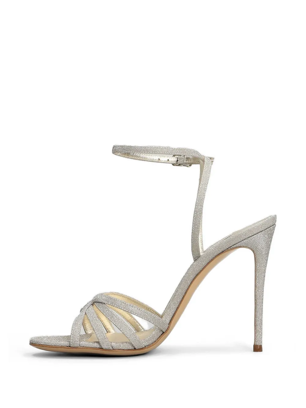 Casadei Julia Solar Eclipse sandals Zilver