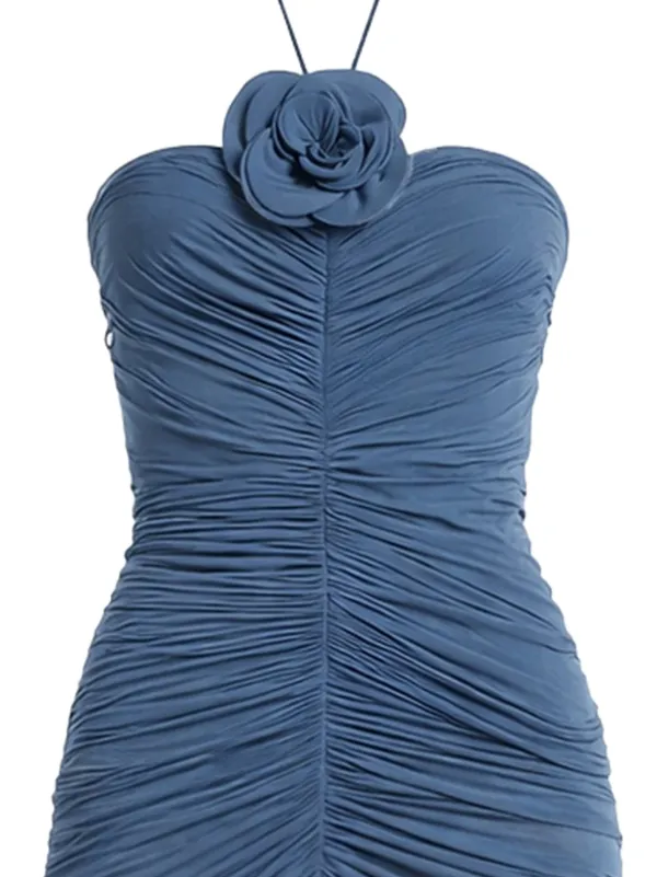 magda butrym tefe ruched dress Magda Butrym Ruched jersey midi dress Magda Butrym