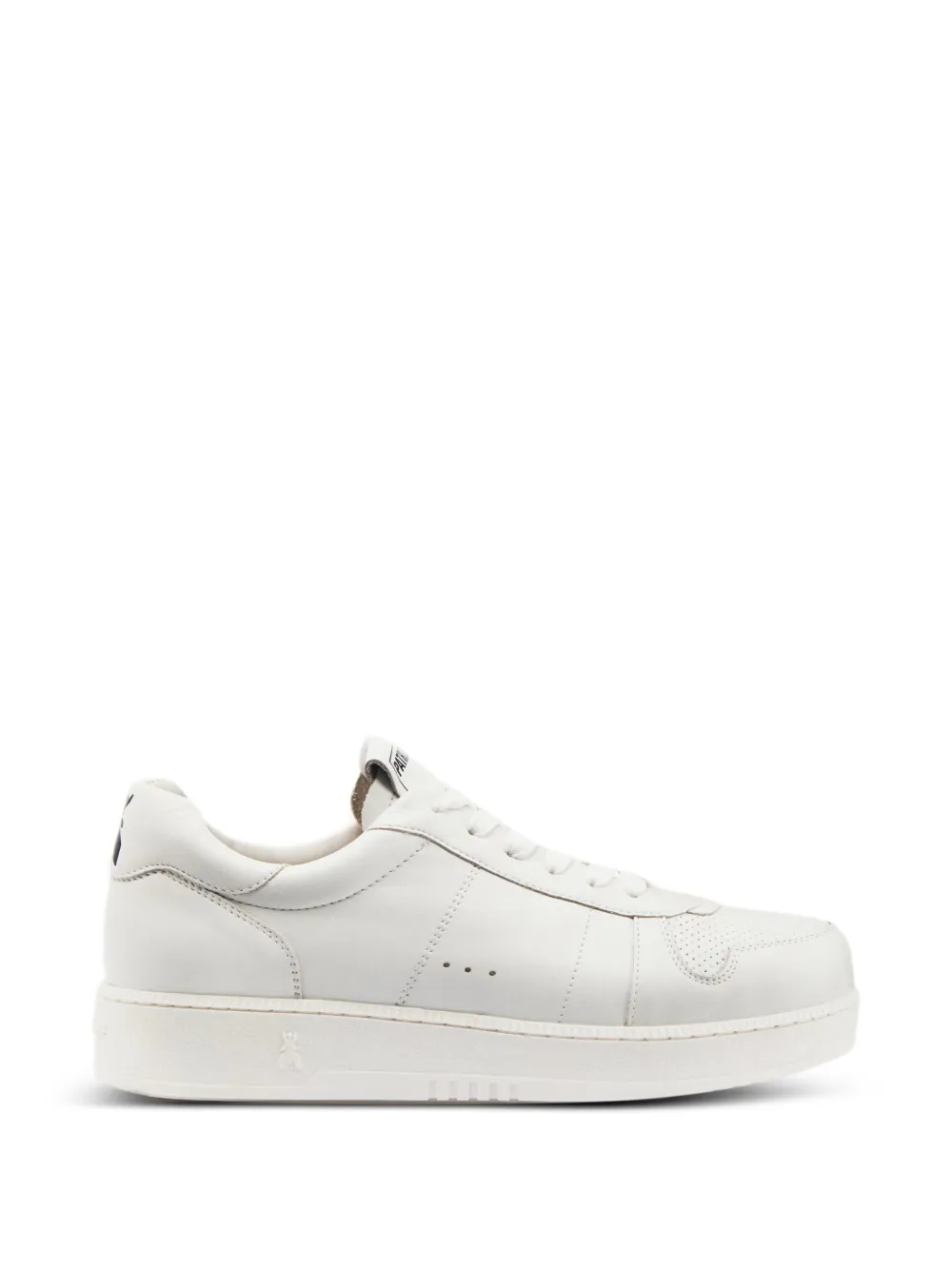Patrizia Pepe perforated leather sneakers - Bianco
