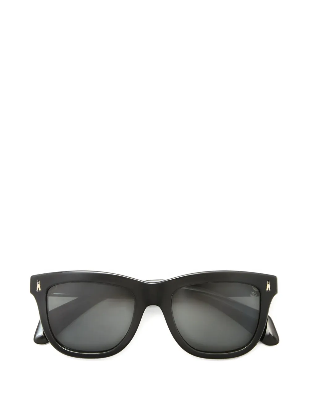 Moncler Eyewear Bronzz zonnebril met rechthoekig montuur Zwart