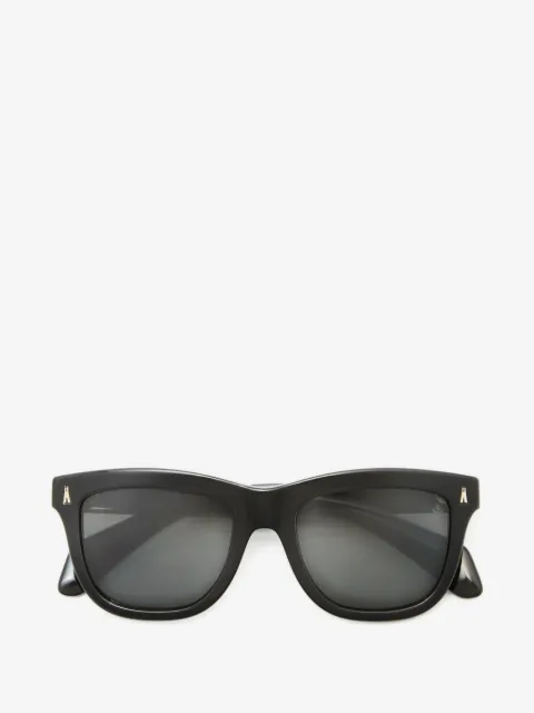 Moncler lunettes de soleil Bronzz à monture rectangulaire
