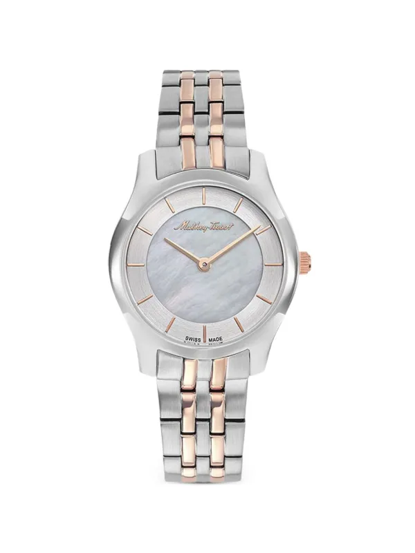 Mathey-Tissot Tacy Quartz White Dial Ladies Watch Mathey-Tissot Tacy Quartz Ladies Watch D949BQI - Watches  main image 2