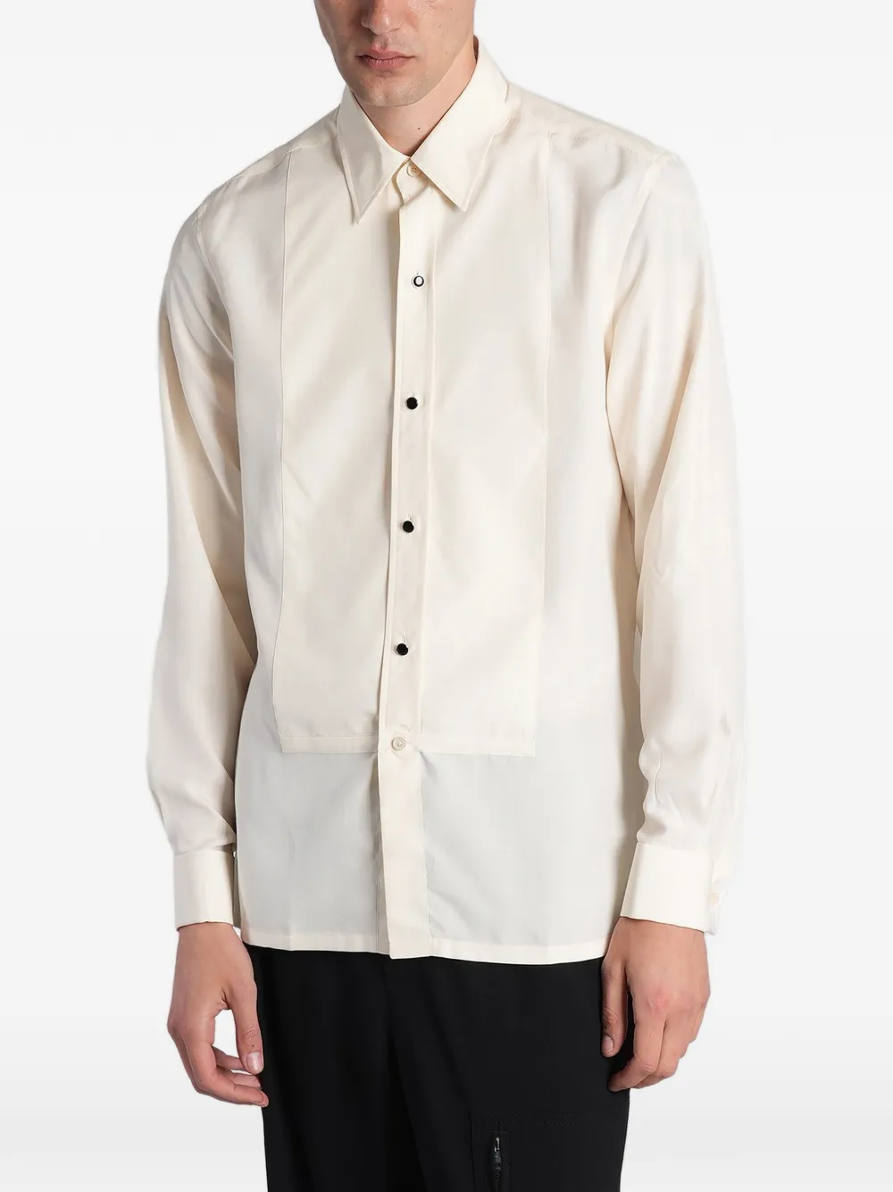 Givenchy bib-front shirt - Neutrals