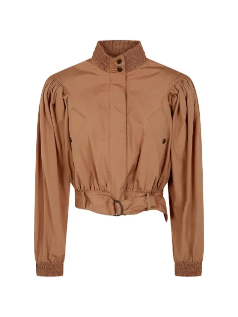 Chloé gathered cotton jacket