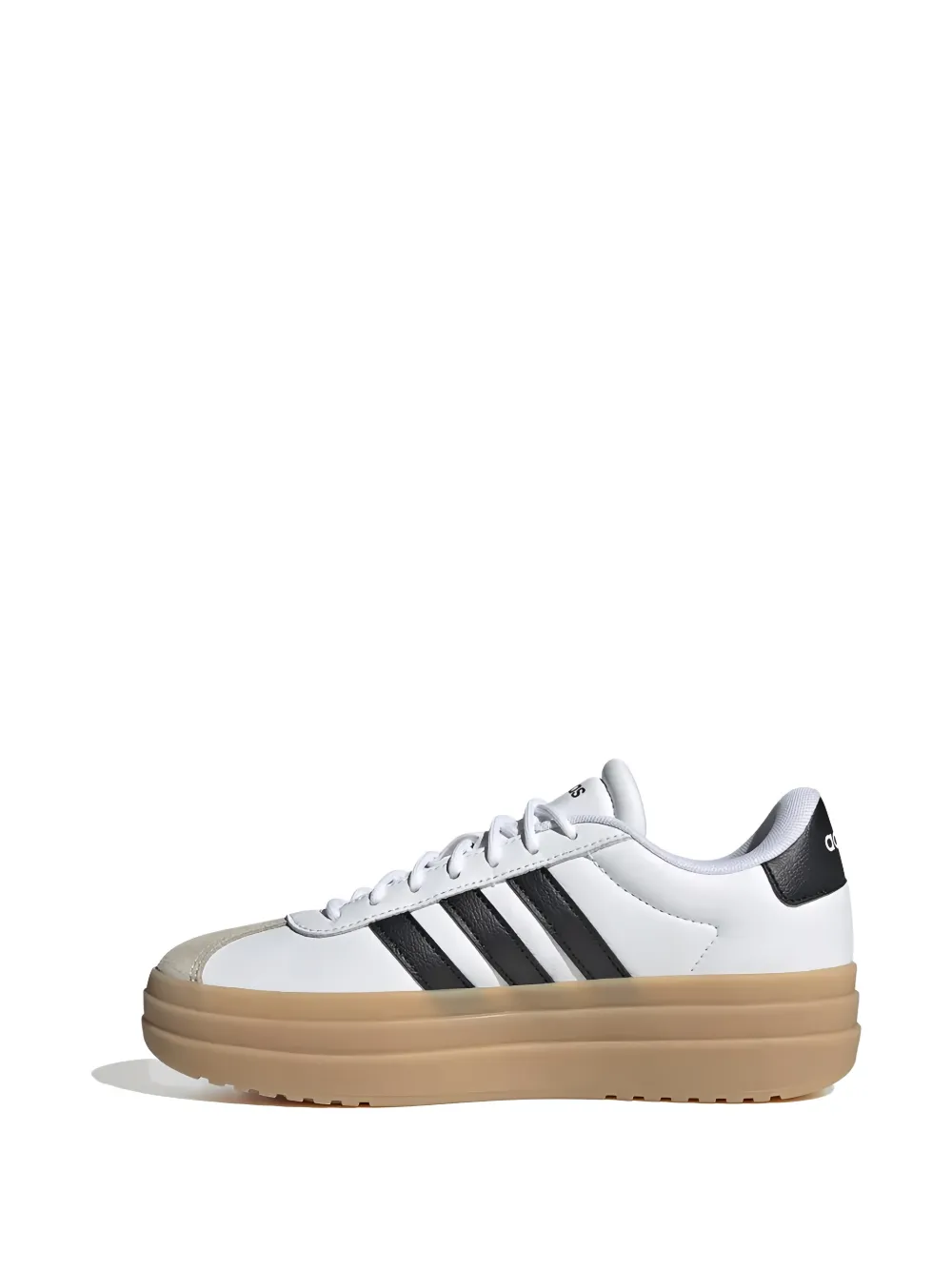 adidas VL Court Bold sneakers met platform Wit