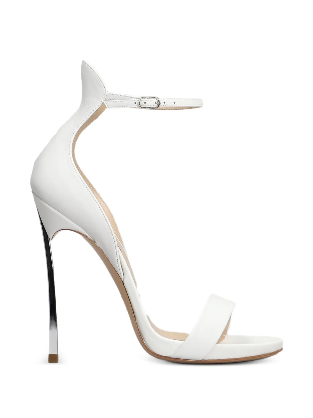 Casadei open toe heeled sandals - Bianco