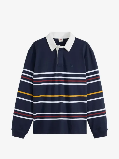 Levi's striped v-neck knitwear
