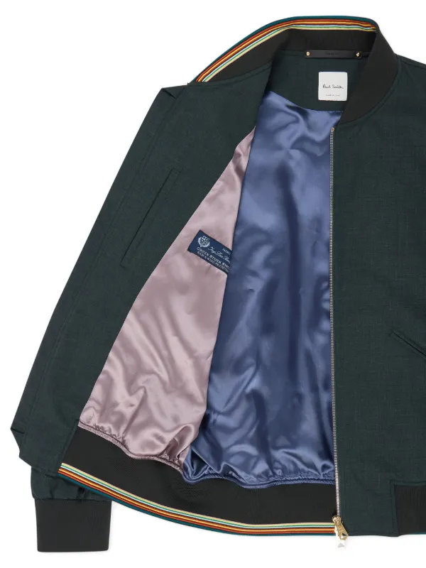 Paul Smith Storm System ボンバージャケット | グリーン | FARFETCH JP