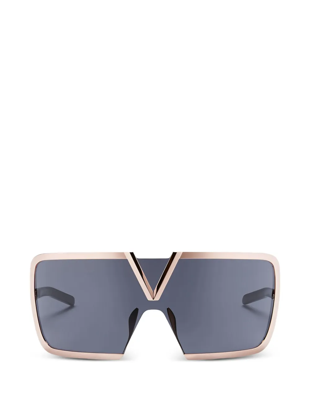 Valentino Garavani oversized- frame sunglasses - Oro