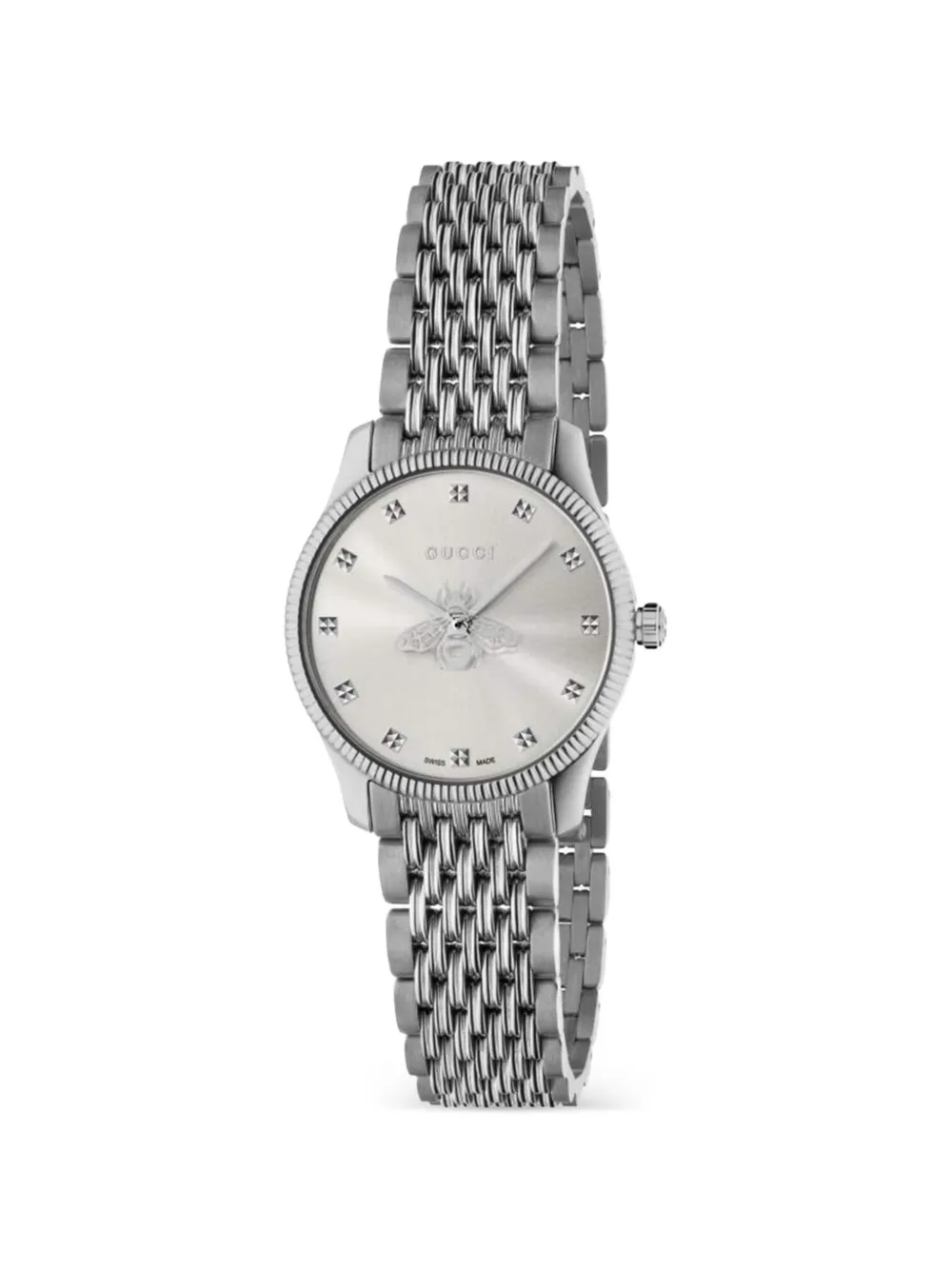 Gucci G-Timeless Bee 29mm watch - Silver
