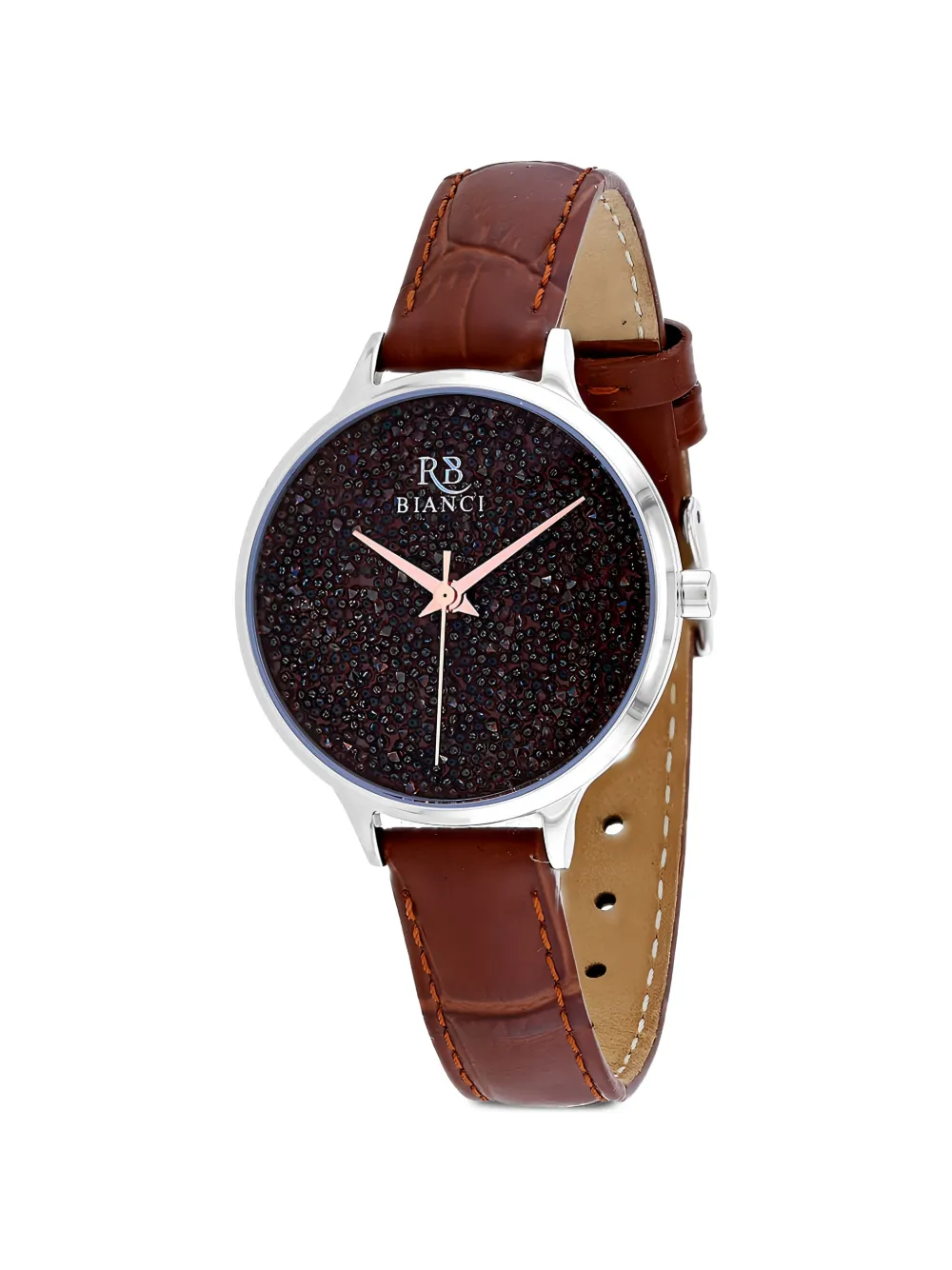 Roberto Bianci Gemma crystal-embellished watch - Marrone