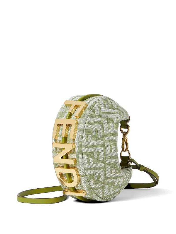 FENDI フェンディグラフィ ハンドバッグ ミニ | グリーン | FARFETCH JP