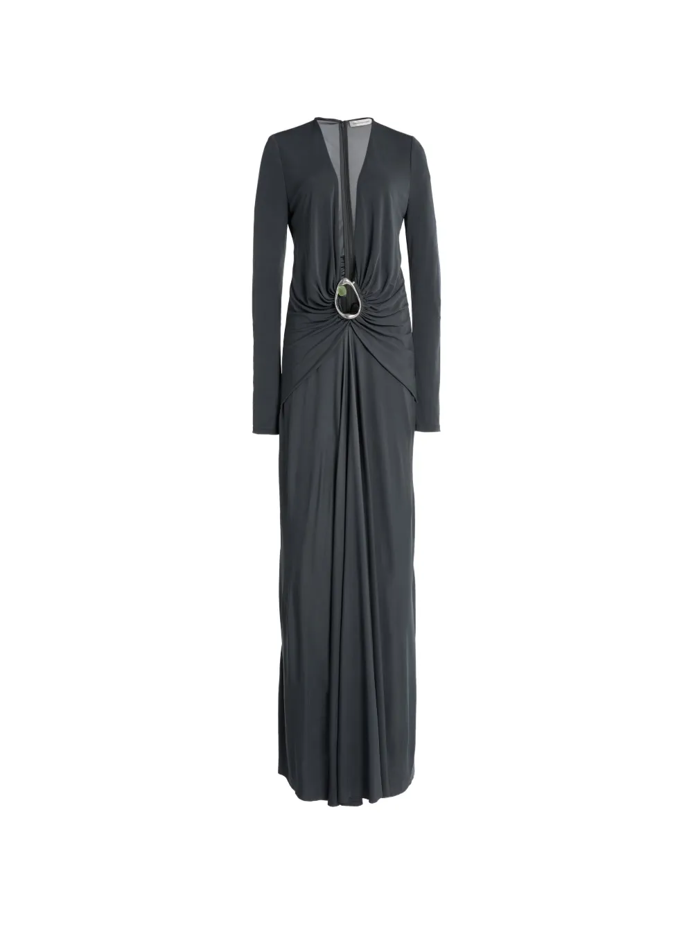 Christopher Esber ruched maxi dress - Grigio