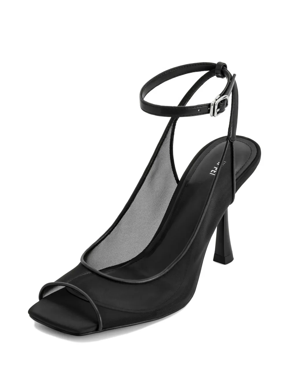 JW Pei 90mm Serenity heeled sandals Zwart