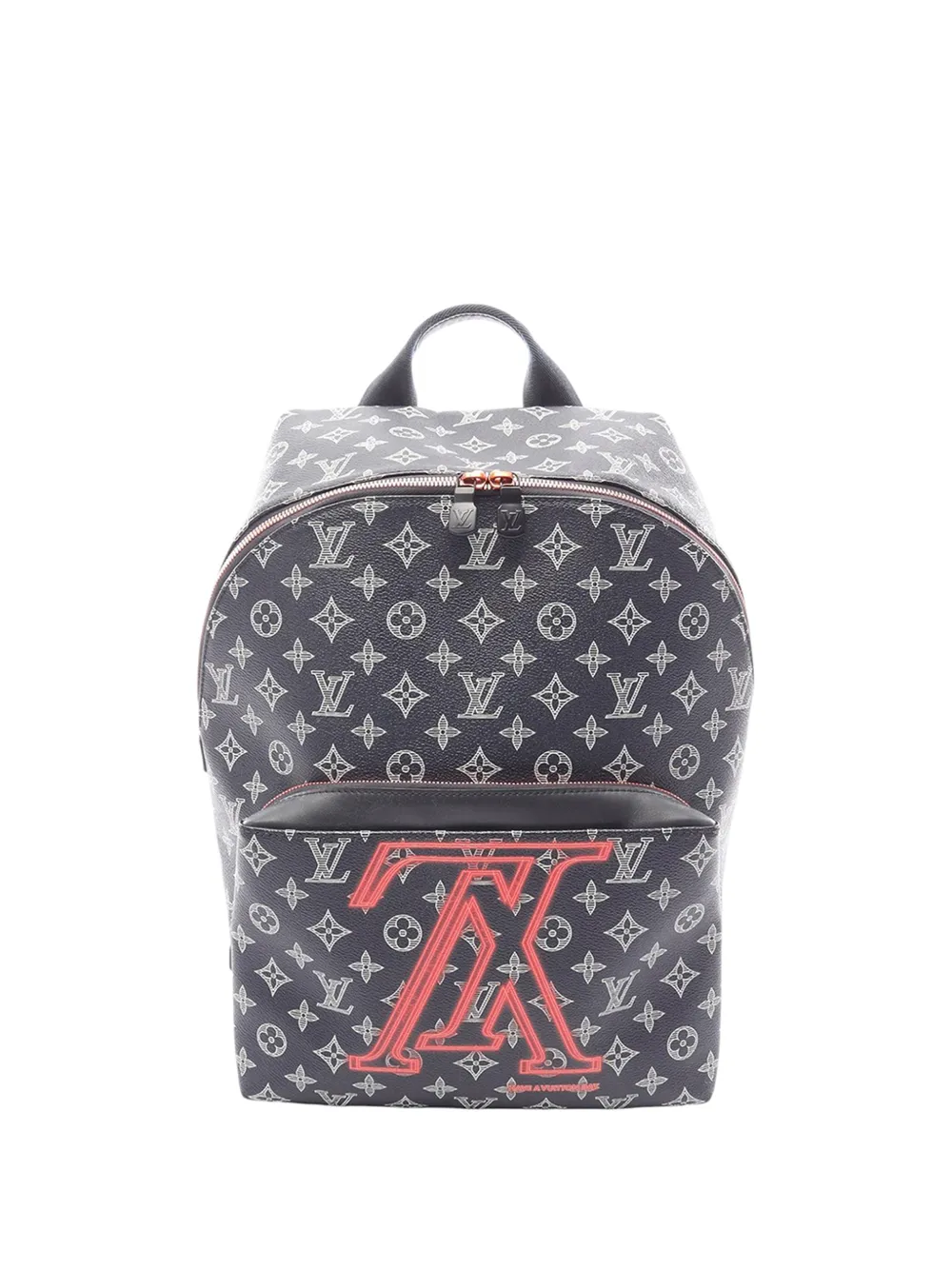 Louis Vuitton Pre-Owned 2018 Limited Edition Monogram Ink Upside Down Apollo backpack - Nero