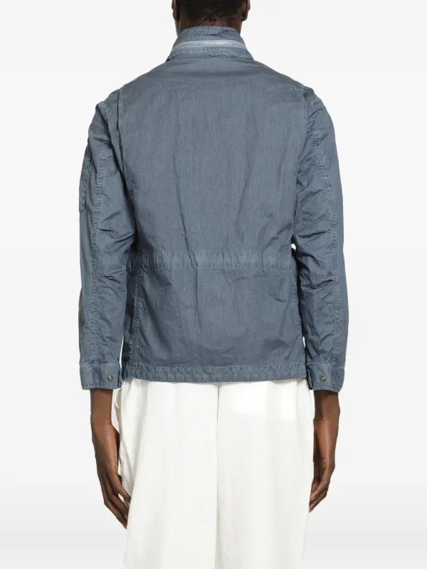 C.P. Company 50 Fili Wax Field Jacket | Blue | FARFETCH