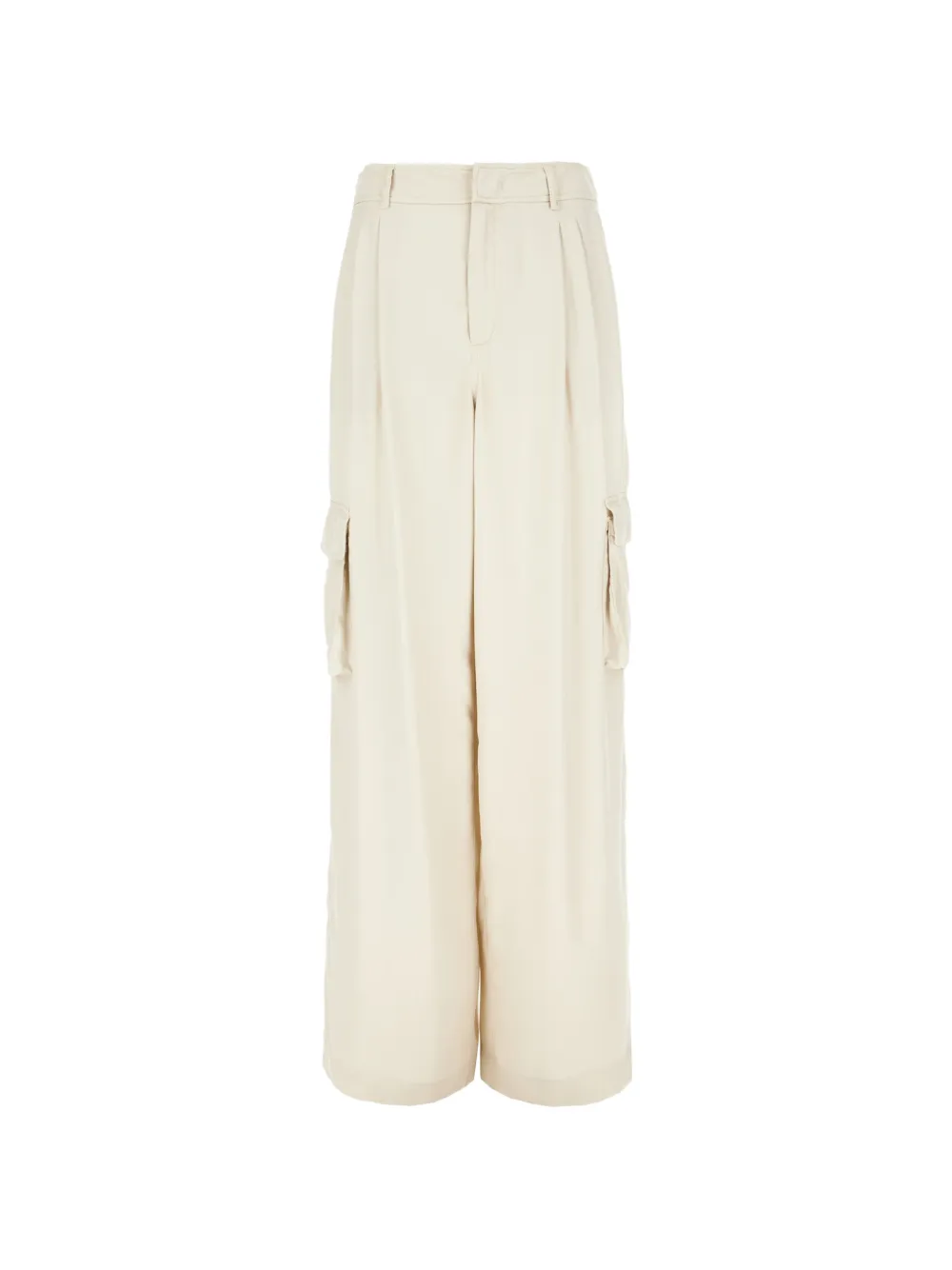 Iceberg Cargo-pocket Trousers In White