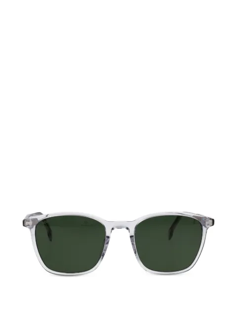 BOSS temple logo square-frame sunglasses